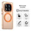 Redmi Note 14 Pro 4G Orange Magsafe Hybrid TPU Phone Case - 4