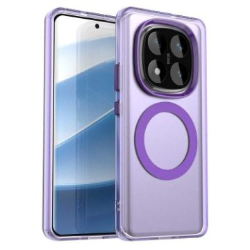 Redmi Note 14 Pro 4G Purple Candy Magsafe PC TPU Phone Case - 1