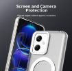 Redmi Note 12 5G/Poco X5 White Magsafe PC TPU Phone Case - 7