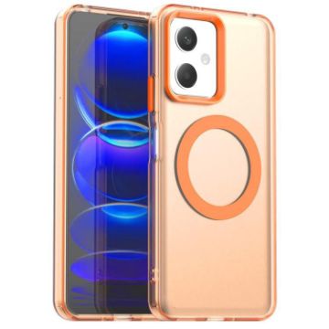 Redmi Note 12 5G/Poco X5 Candy Magsafe Hybrid TPU Case Orange - 1