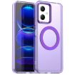 Redmi Note 12 5G/Poco X5 Purple Magsafe Hybrid TPU Phone Case - 1