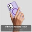 Redmi Note 12 5G/Poco X5 Purple Magsafe Hybrid TPU Phone Case - 5