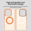 Redmi Note 14 4G Orange Candy Magsafe PC Hybrid TPU Phone Case - 4