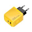 M167 PD 35W Type-C & USB QC 3.0 Fast Charger EU Plug - Yellow - 1