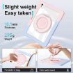 iPad Pro 13 2024 Crystal Armor Case with Pen Slot - Blue Pink - 7