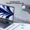 JOYROOM JR-TCG15 30W GaN Mini Charger EU Plug USB-C Type-C White - 4