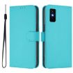 Infinix GT 30 Pro Lake Blue Leather Phone Case with Lanyard - 2