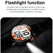 K65 1.43" Smart Watch with Bluetooth Call, Heart Rate & Blood Oxygen (Black) - 8