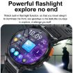 LEMFO K66 Smart Watch 1.85" Bluetooth Call, Heart Rate/Blood Oxygen, Black - 5