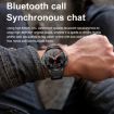 LEMFO K66 Smart Watch 1.85" Bluetooth Call, Heart Rate/Blood Oxygen, Black - 8