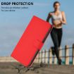 Ulefone Note 14 Red Leather Phone Case with Lanyard - Skin Feel - 6