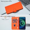 Ulefone Note 14 Orange Leather Phone Case with Lanyard - 7