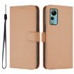 Ulefone Note 14 Leather Phone Case with Lanyard - Nude Color - 2