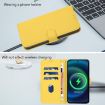 Ulefone Note 14 Leather Phone Case with Lanyard - Lemon Yellow - 7