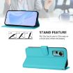 Ulefone Note 14 Lake Blue Leather Phone Case with Lanyard - 3