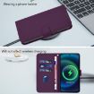 Ulefone Note 14 Violet Leather Phone Case with Lanyard - 7