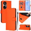 Ulefone Note 17 Pro Orange Leather Phone Case with Lanyard - 1