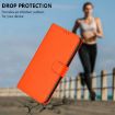 Ulefone Note 17 Pro Orange Leather Phone Case with Lanyard - 6