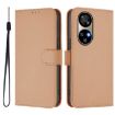 Ulefone Note 17 Pro Leather Phone Case with Lanyard - Nude Color - 2