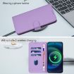 Ulefone Note 17 Pro Leather Phone Case with Lanyard - Lavender Purple - 7