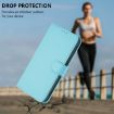 Ulefone Note 17 Pro Sky Blue Leather Phone Case with Lanyard - 6