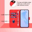 Ulefone Note 18 Ultra Red Leather Phone Case with Lanyard - 4