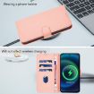 Ulefone Note 18 Ultra Pink Leather Phone Case with Lanyard - 7