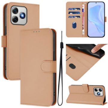Ulefone Note 18 Ultra Leather Phone Case with Lanyard - Nude Color - 1