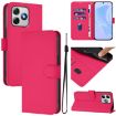 Ulefone Note 18 Ultra Leather Phone Case with Lanyard - Rose Red - 1
