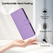 Tecno Camon 40 Premier Lavender Purple Leather Case with Lanyard - 9