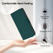 Tecno Camon 40 Premier Dark Green Leather Phone Case with Lanyard - 9