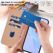 Moto G15 Leather Phone Case with Lanyard - Nude Solid Color Cover - 7