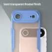 iPhone 17 Air Armor Glaze PC Hybrid TPU Case - Blue - 6