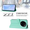 Xiaomi 14 Ultra 5G Mint Green Leather Phone Case with Lanyard - 3