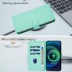 Xiaomi 14 Ultra 5G Mint Green Leather Phone Case with Lanyard - 7