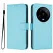 Xiaomi 14 Ultra 5G Sky Blue Leather Phone Case with Lanyard - 2