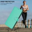 Samsung Galaxy A56 5G Green Leather Phone Case with Lanyard - 6
