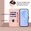 Samsung Galaxy A06 4G/5G Pink Leather Phone Case with Lanyard - 4