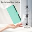 Samsung Galaxy A06 4G/5G Mint Green Leather Case with Lanyard - 5