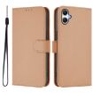 Samsung Galaxy A07 4G Leather Phone Case with Lanyard - Nude Skin Feel - 2