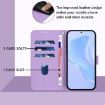 Samsung Galaxy A07 Leather Phone Case with Lanyard - Lavender Purple - 8