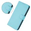 Samsung Galaxy A07 4G Sky Blue Leather Phone Case with Lanyard - 4