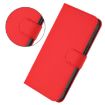Samsung Galaxy A17 5G Red Leather Phone Case with Lanyard - 4