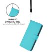 Samsung Galaxy A17 5G Lake Blue Leather Phone Case with Lanyard - 6