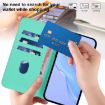 Realme Neo7 Turbo 5G Green Leather Phone Case with Lanyard - 7