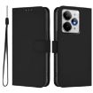 Realme Neo7 Turbo 5G Black Leather Phone Case with Lanyard - 2