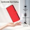 Realme V70 5G/14X Global Red Leather Phone Case with Lanyard - 8