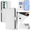 Realme V70 5G/14X Global White Leather Phone Case with Lanyard - 1