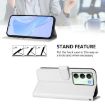 Realme V70 5G/14X Global White Leather Phone Case with Lanyard - 3
