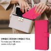 OPPO A5/A3 Pro 5G Leather Phone Case with Lanyard - Rose Red - 5